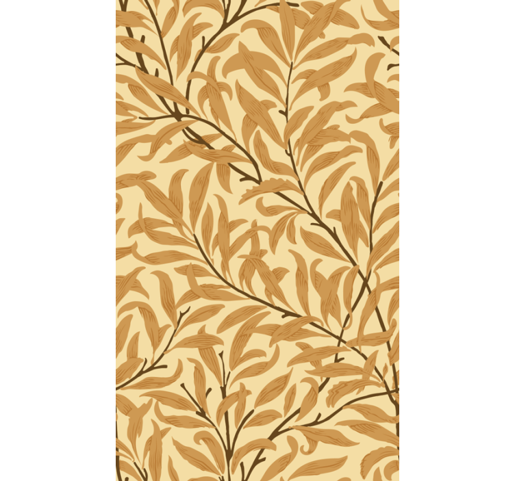 Botanical Leaf Print floral blind - TenStickers