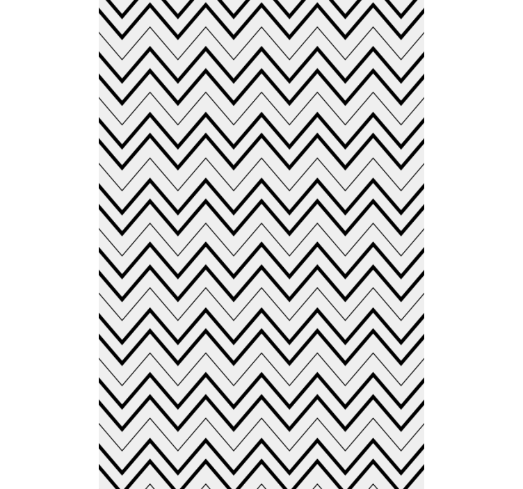 Geometric Zigzag Pattern modern blind - TenStickers