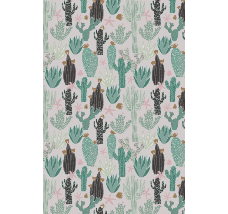 Saguaro Serenity Scene blind cactus - TenStickers