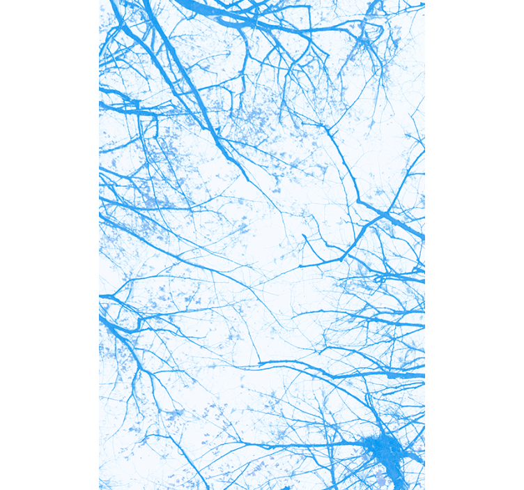 Blue Tree Branches blind trees - TenStickers