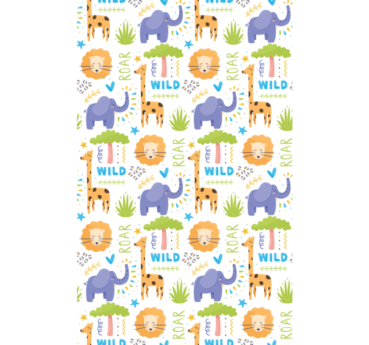Animal blind safari animal patterns - TenStickers