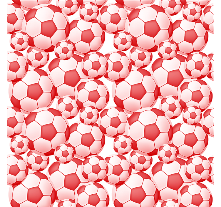 Soccer Ball Pattern blind football - TenStickers