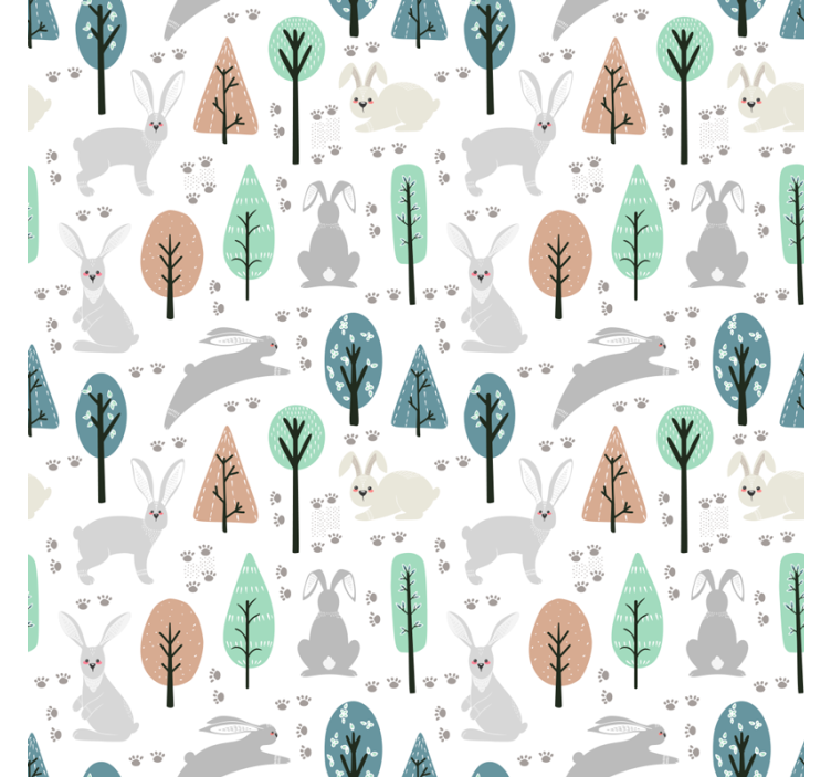 Woodland Creatures Pattern more animal blind - TenStickers