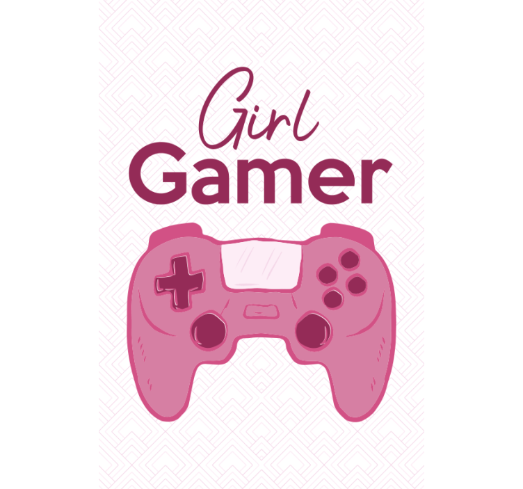 Girl Controller blind geek - TenStickers