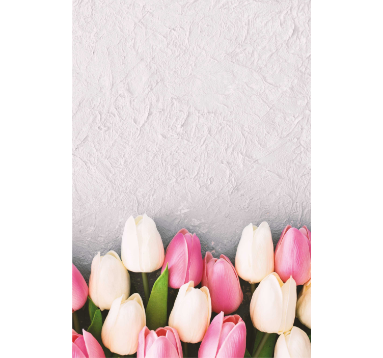 Tulip Blossom Arrangement blind flowers - TenStickers