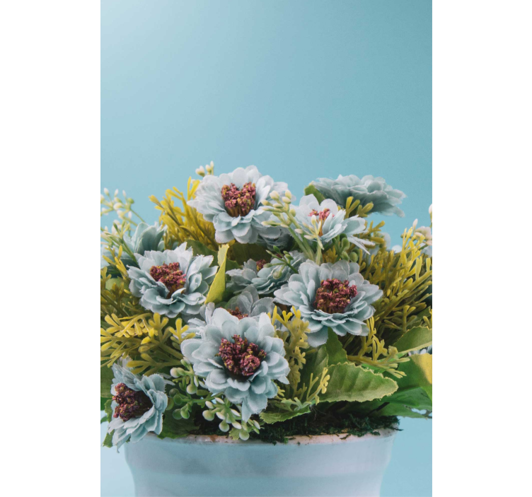 Succulent Arrangement blind flowers - TenStickers