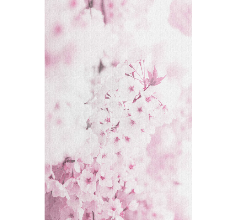Delicate Pink Blossoms blind flowers - TenStickers