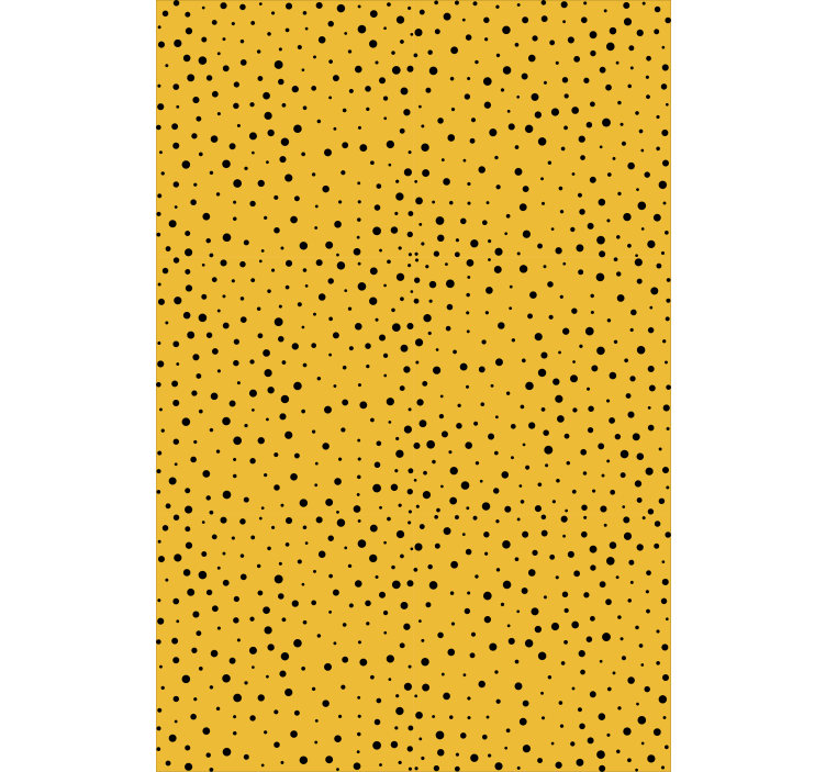 Dotted Yellow Design coloured blind - TenStickers