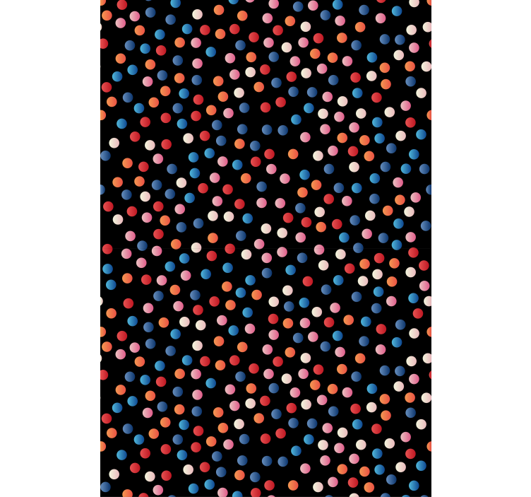Colorful Polka Dots blind kids - TenStickers