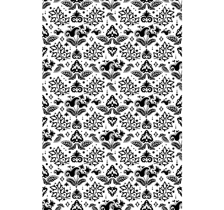 Elegant Floral Elements floral blind - TenStickers