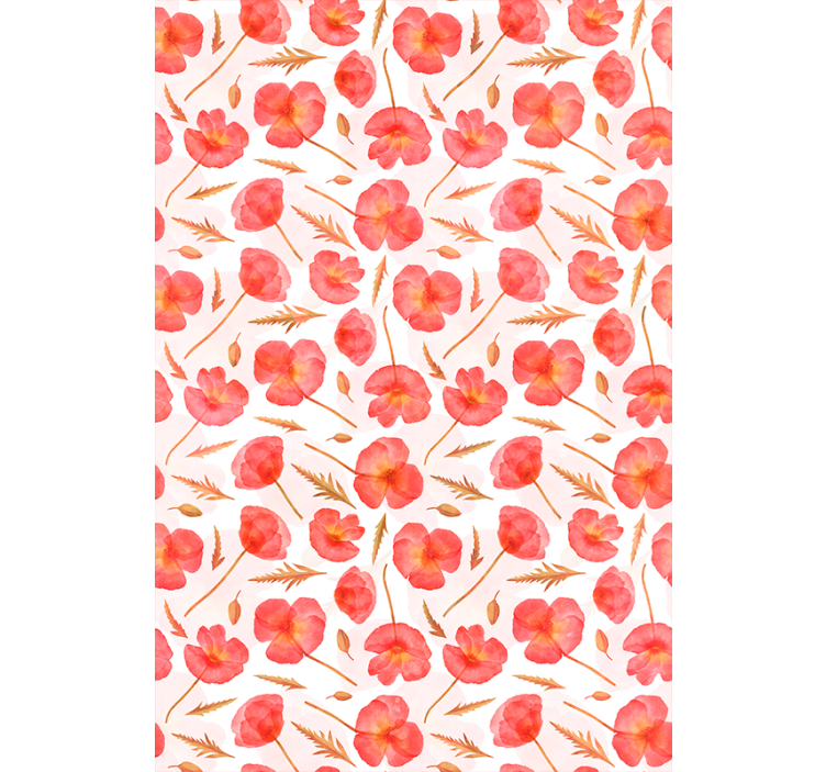 Delicate floral patterns blind flowers - TenStickers