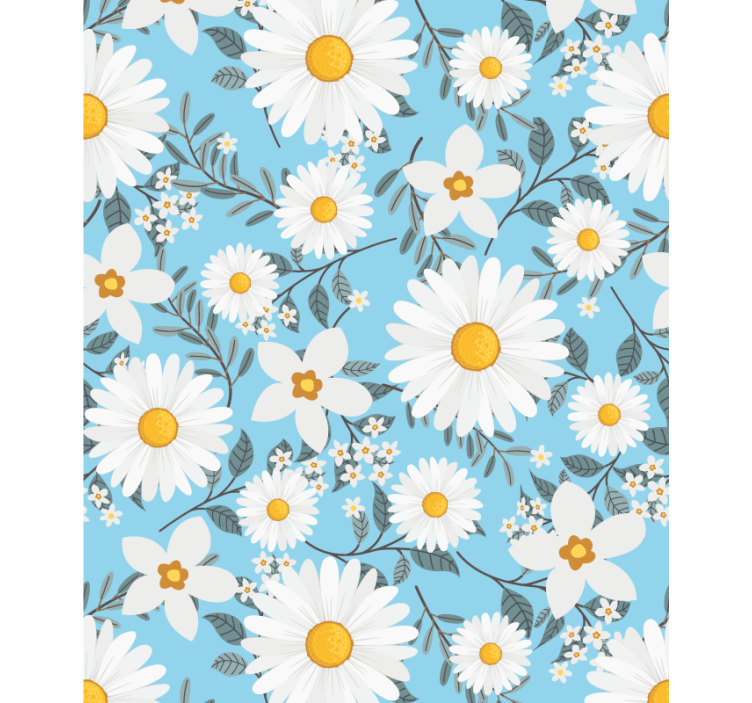Daisies Blooming Bright blind flowers - TenStickers