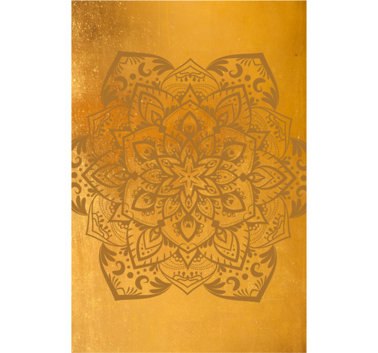 Spiritual golden mandala zen blind - TenStickers
