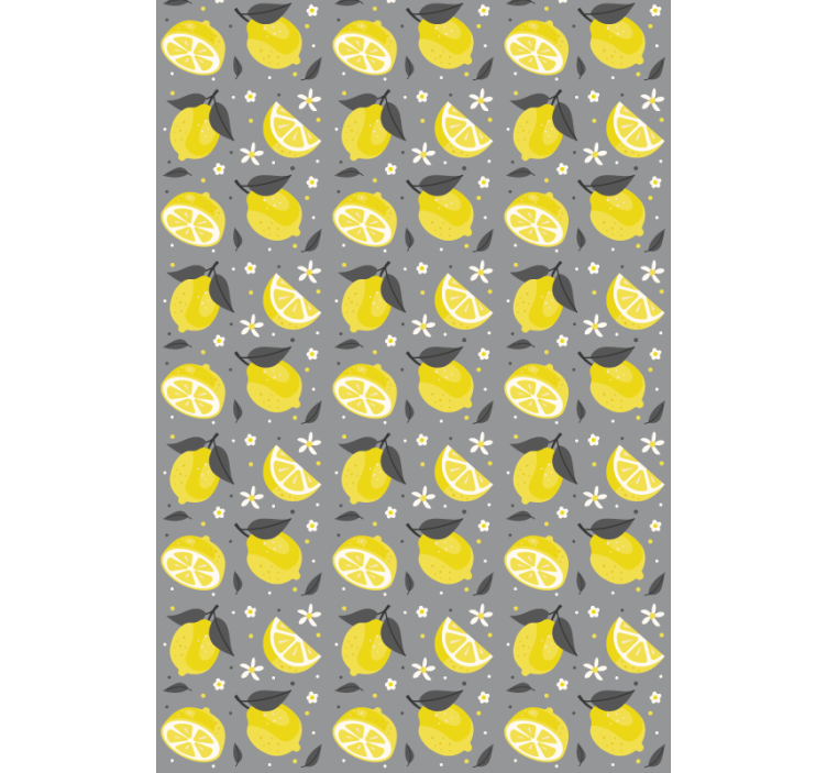 Lemon Slice Pattern blind fruit - TenStickers