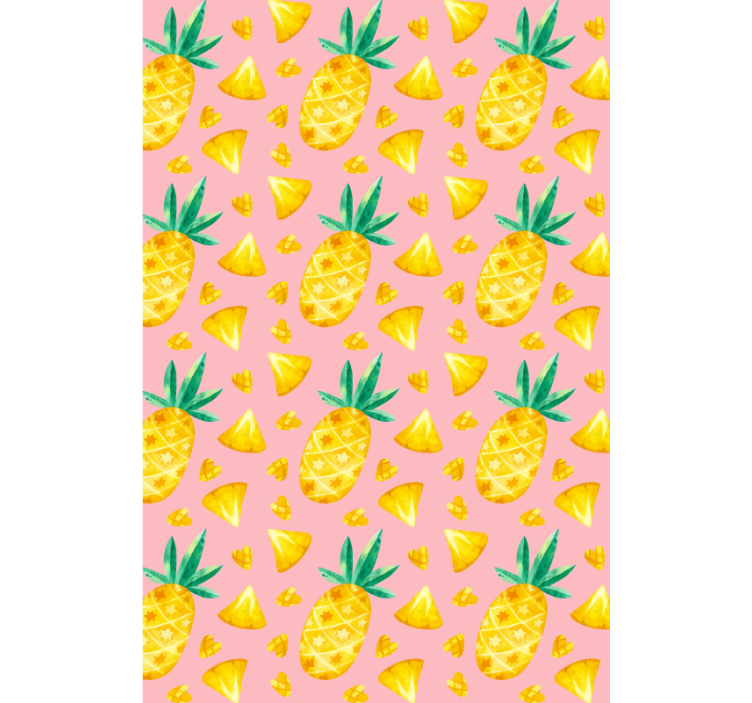 Pineapple Pattern Delight blind fruit - TenStickers