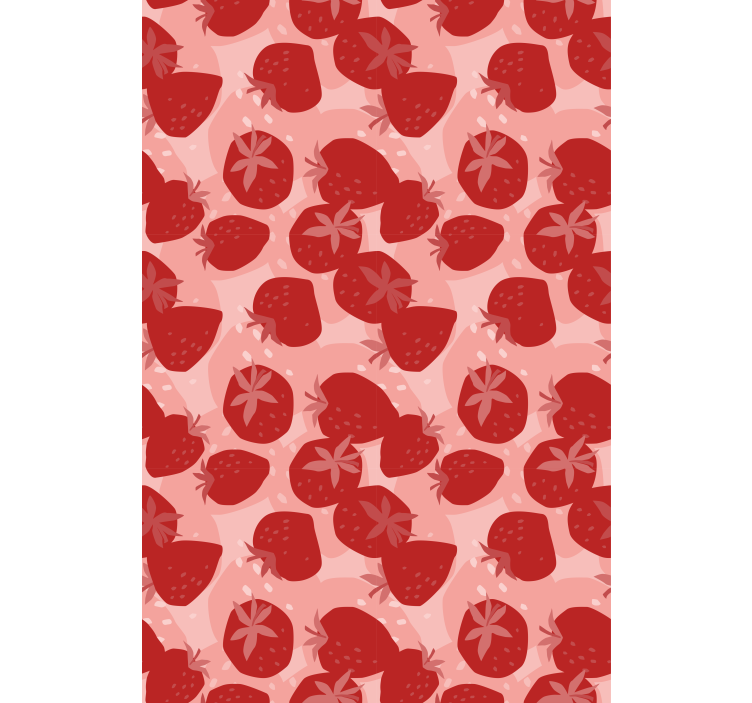 Strawberry Theme blind fruit - TenStickers