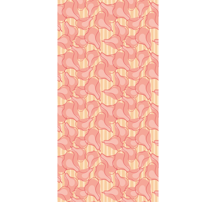 Soft Petal Pattern blind flowers - TenStickers