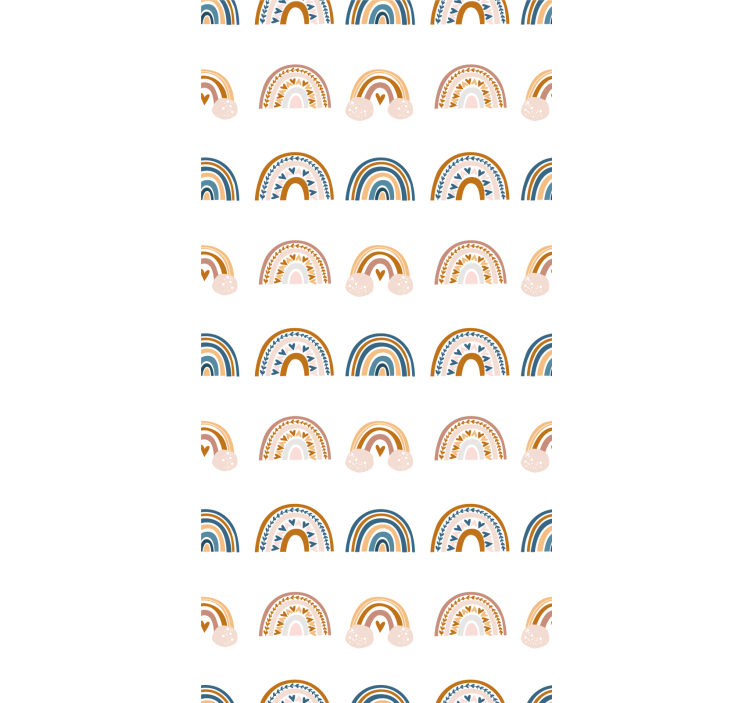 Nordic rainbow motifs blind kids - TenStickers