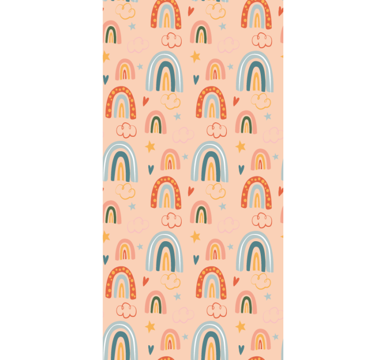 Rainbow pattern delight blind kids - TenStickers