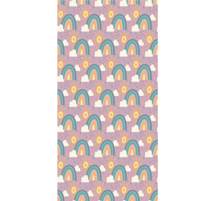 RAINBOWS AND SUNS blind kids - TenStickers