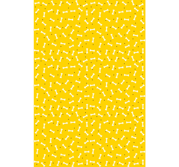 Playful Bone Pattern animal blind - TenStickers