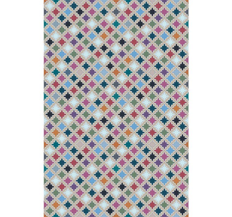 Vibrant Geometric Pattern other blind - TenStickers