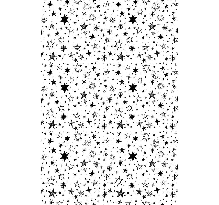 Starry night pattern teenage blind - TenStickers