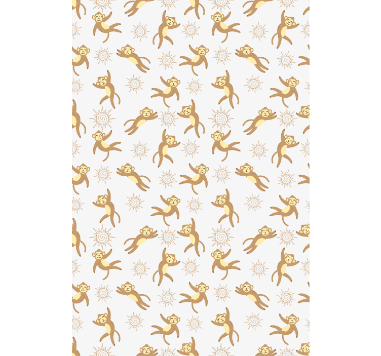 Monkey Sun Pattern more animal blind - TenStickers