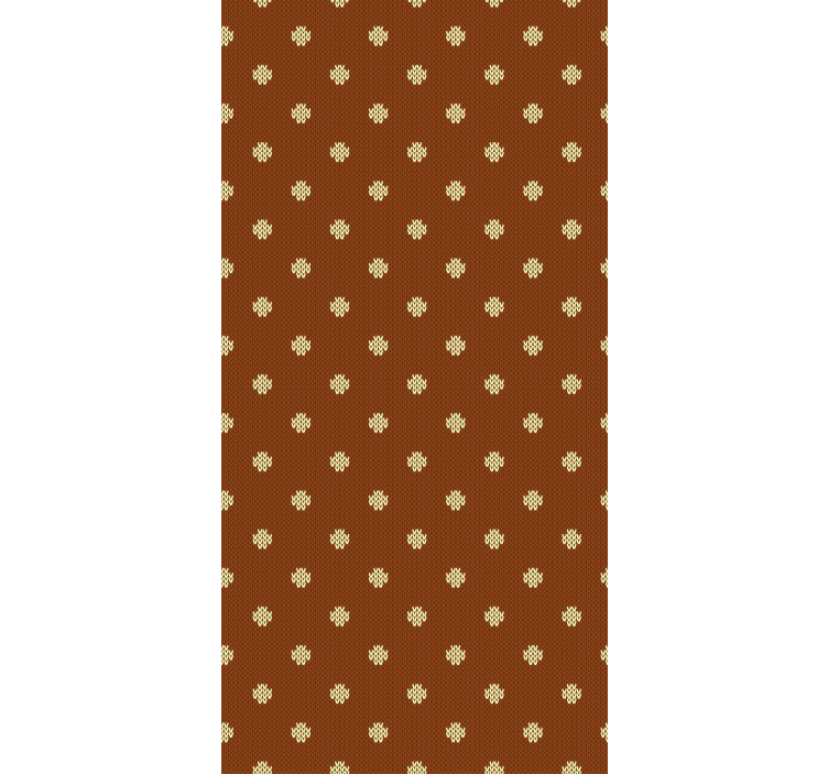 Brown simple pattern blind kids - TenStickers