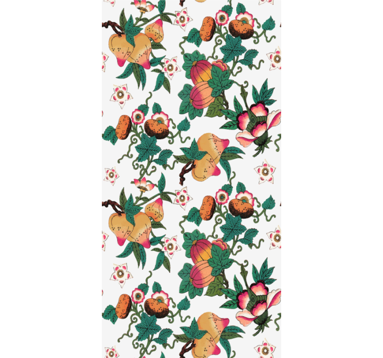 Lush fruit and floral blind flowers - TenStickers