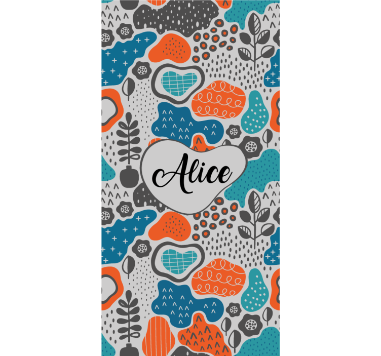 Abstract name design teenage blind - TenStickers