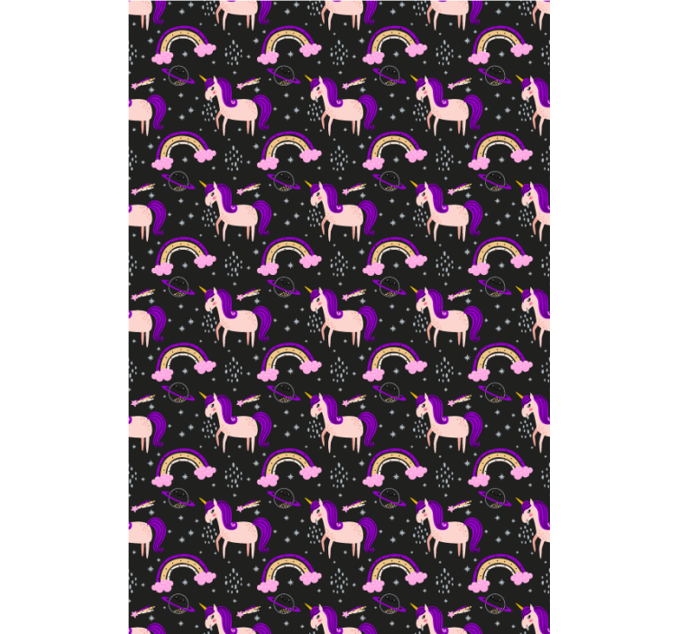 Blind kids pink unicorns and arches - TenStickers