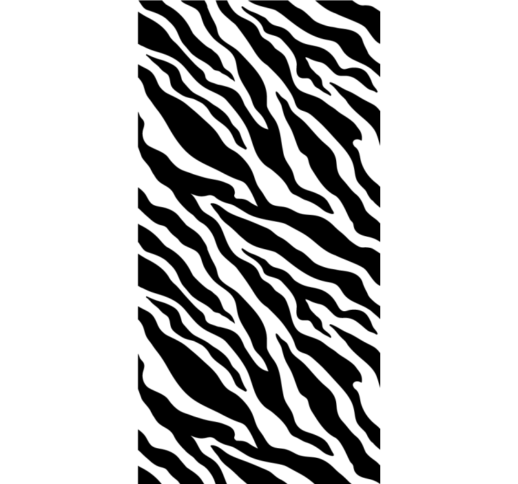 Zebra stripes motif more animal blind - TenStickers