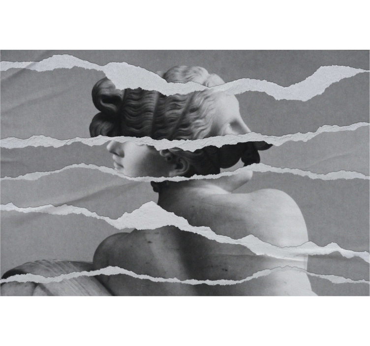 BUST SCULPTURE TRIBUTE blind art - TenStickers