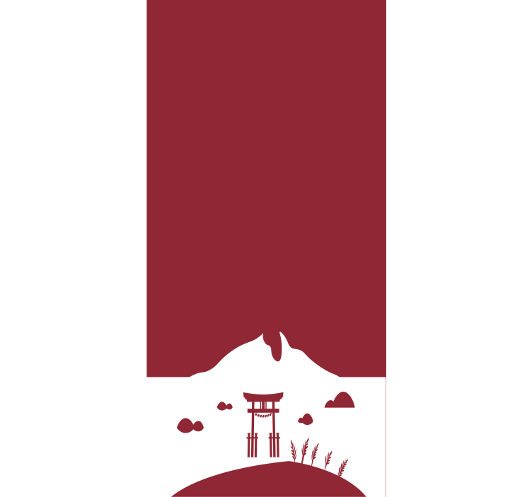 MOUNTAIN GATE SCENE other blind - TenStickers