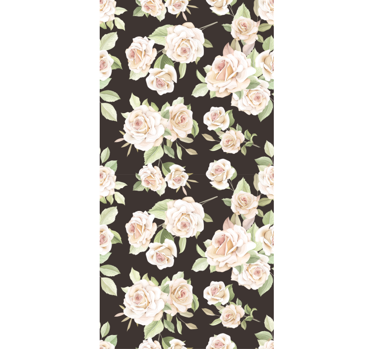 Elegant Rose Theme floral blind - TenStickers