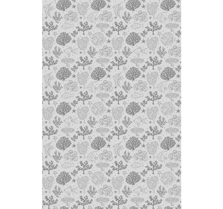 Ocean Life Patterns animal blind - TenStickers