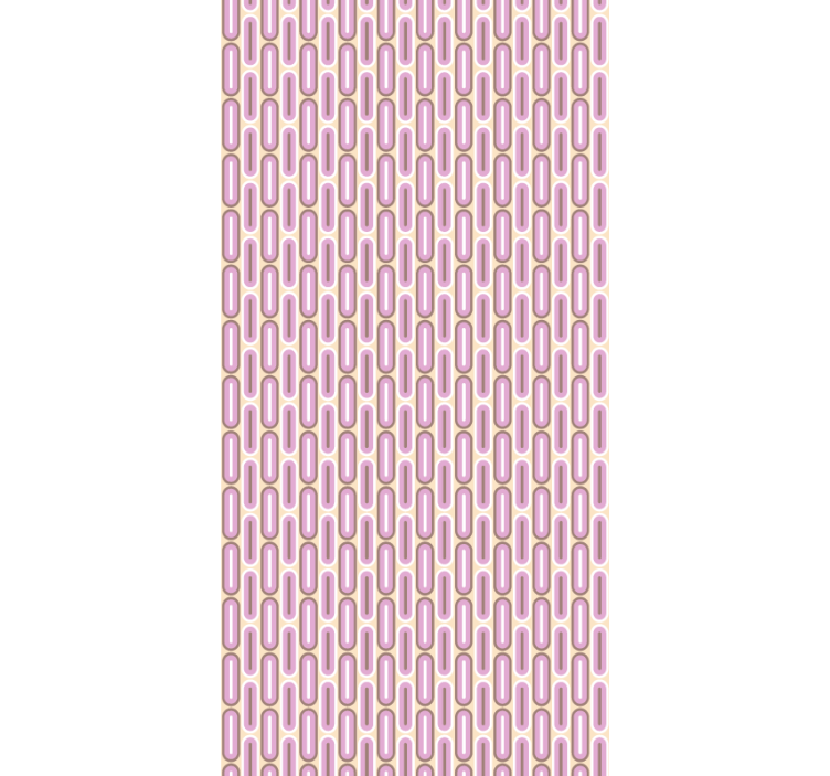 Retro pink arches more vintage roller blind - TenStickers
