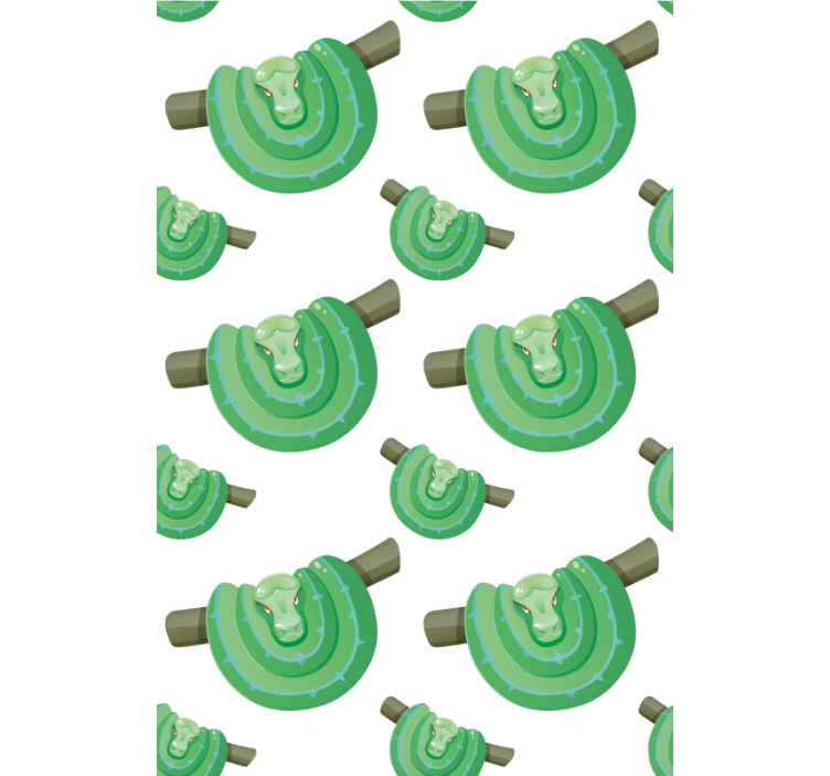 Green Snake Design more animal blind - TenStickers