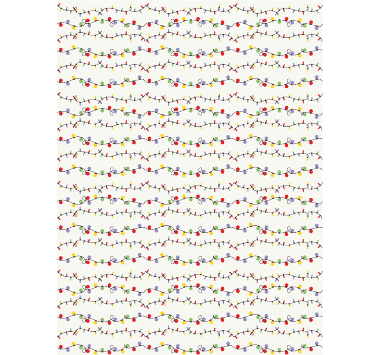 Colorful string lights blind kids - TenStickers