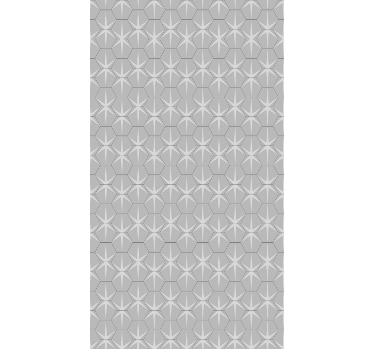 Grey sutble stars pattern roller blind - TenStickers