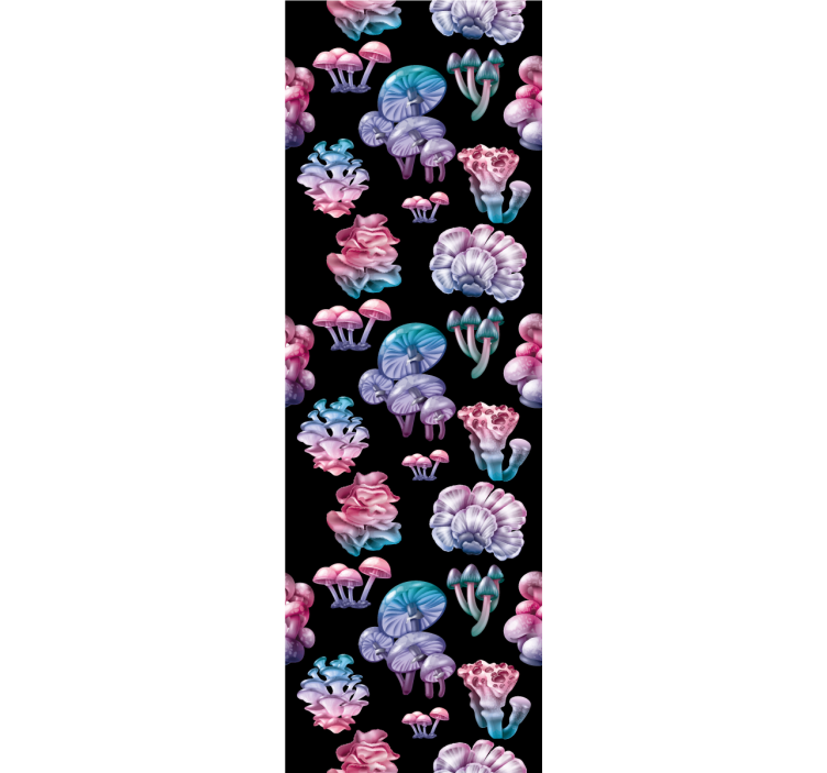 Colorful Mushroom Patterns other blind - TenStickers