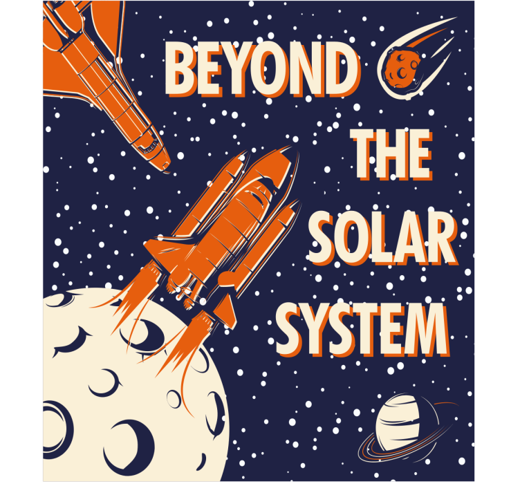 Space Exploration Adventure blind geek - TenStickers