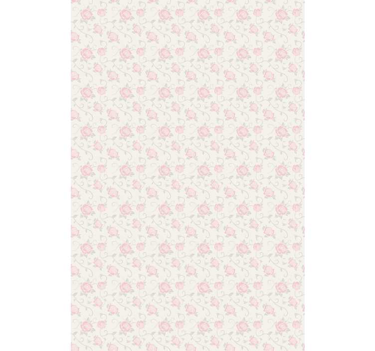 Delicate Pink Roses floral blind - TenStickers