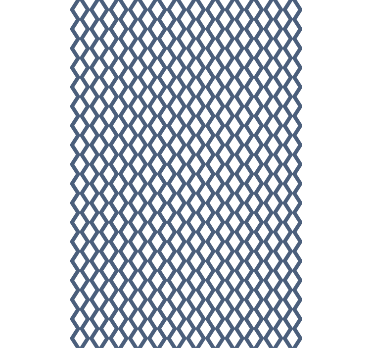 Pattern roller blind geometric lattice design - TenStickers