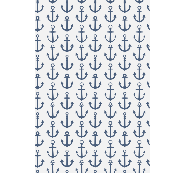 Nautical Anchor Pattern other blind - TenStickers