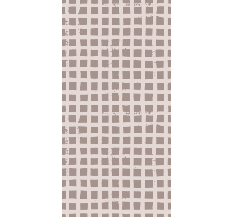 Pattern roller blind in grid pattern design - TenStickers