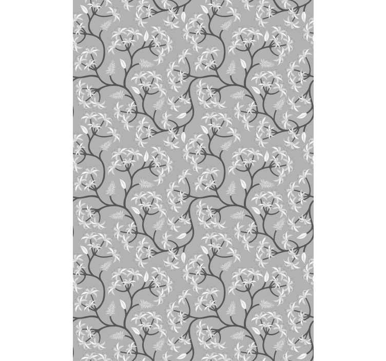 Elegant Floral Branches blind flowers - TenStickers