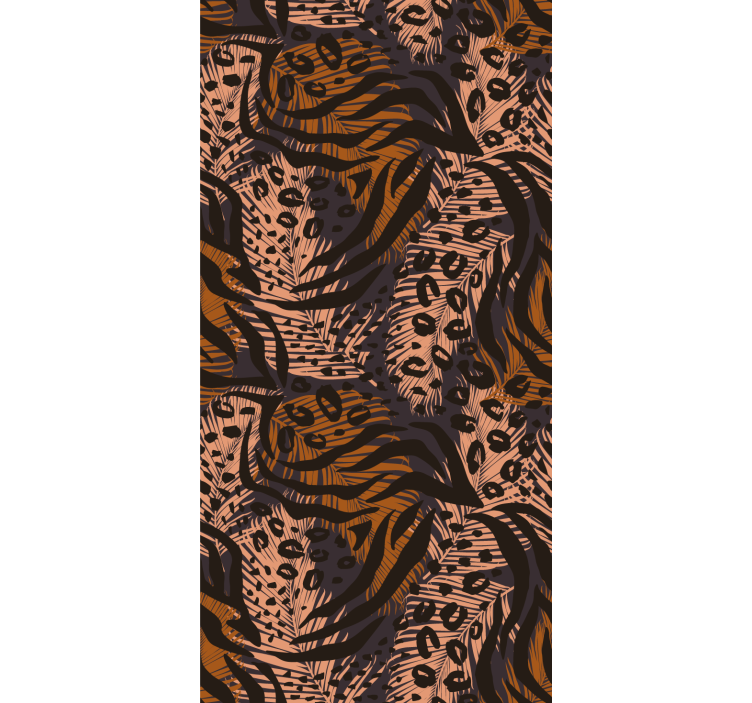 Patterned Jungle Theme more animal blind - TenStickers