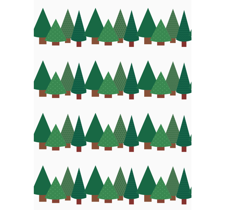 Simple forest pattern blind trees - TenStickers